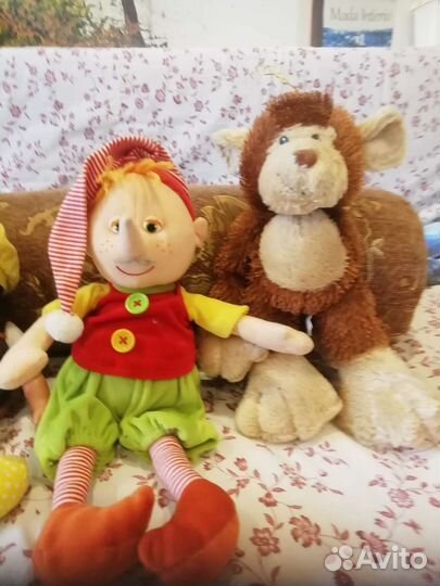 Куклы, клоун