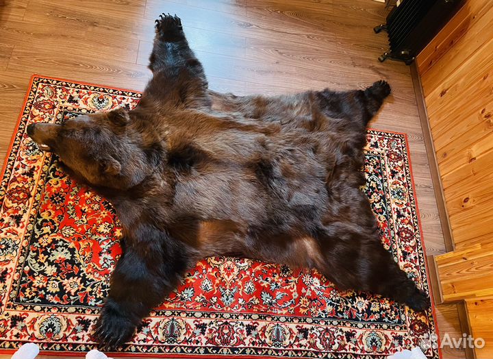 Ковер шкура медаедя имитация