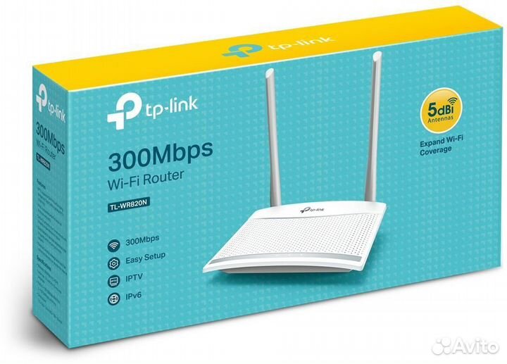 Беспроводной роутер TP-Link TL-WR820N (802.11n/g/b