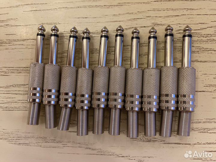 Разъем jack 6,3 моно под пайку