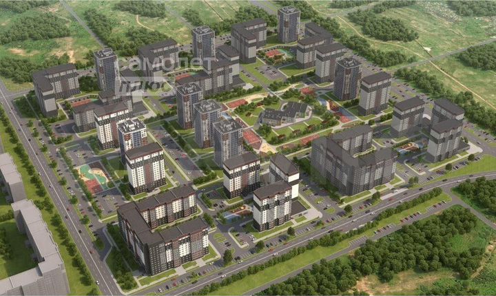 2-к. квартира, 53,7 м², 5/14 эт.