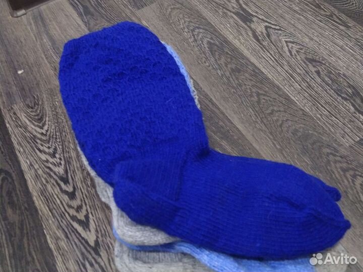 Носки вязаные