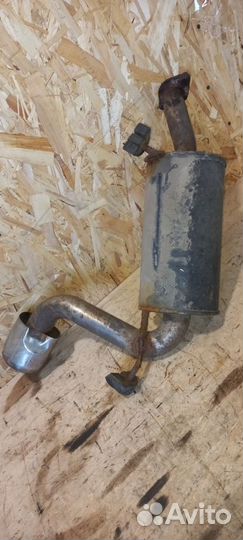 Глушитель задний правый Captiva C140