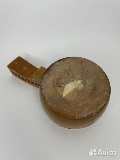 Винтаж ковш деревянный резной 1960-х