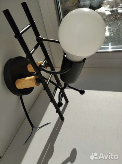 Настенный светильник бра(металл)