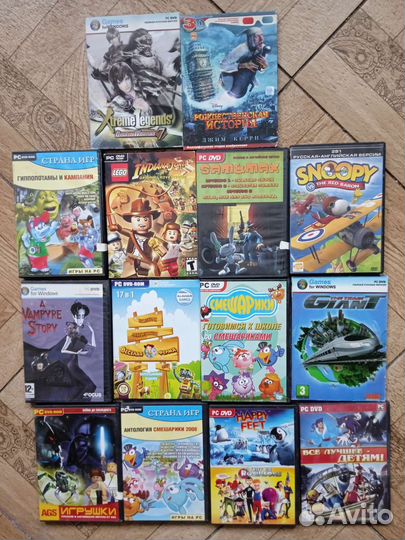Диски с играми для пк, psp