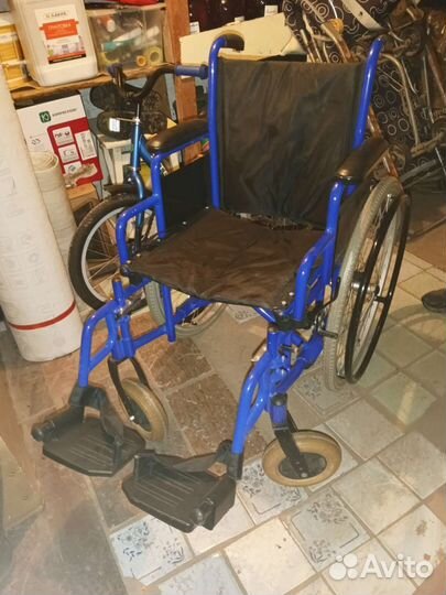 Инвалидная коляска складная бу Торг