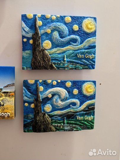 Магнит ручной работы Ван Гог
