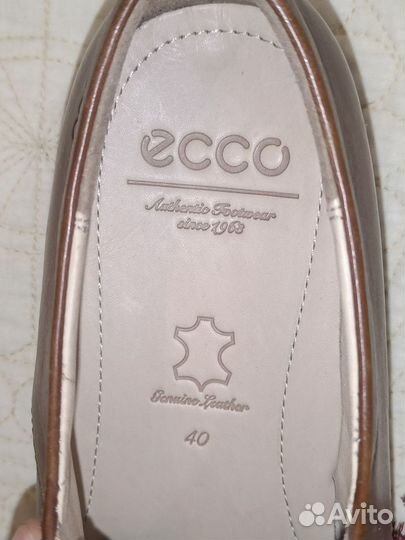 Мужские туфли ecco derby 40