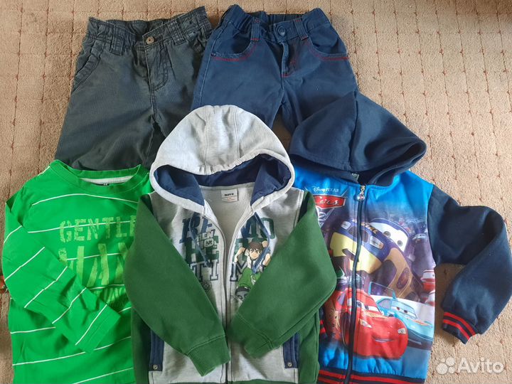 Одежда р.110-116 (плюс пакет домашней в подарок)