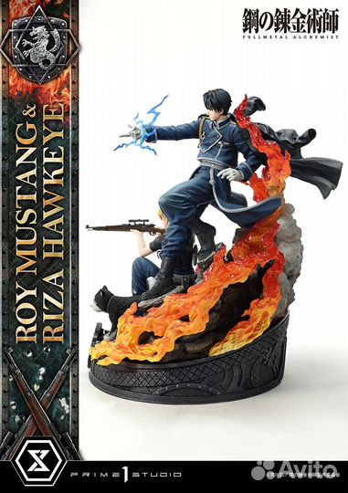 Статуя Roy Mustang, Riza Hawkeye от Prime 1 Studio