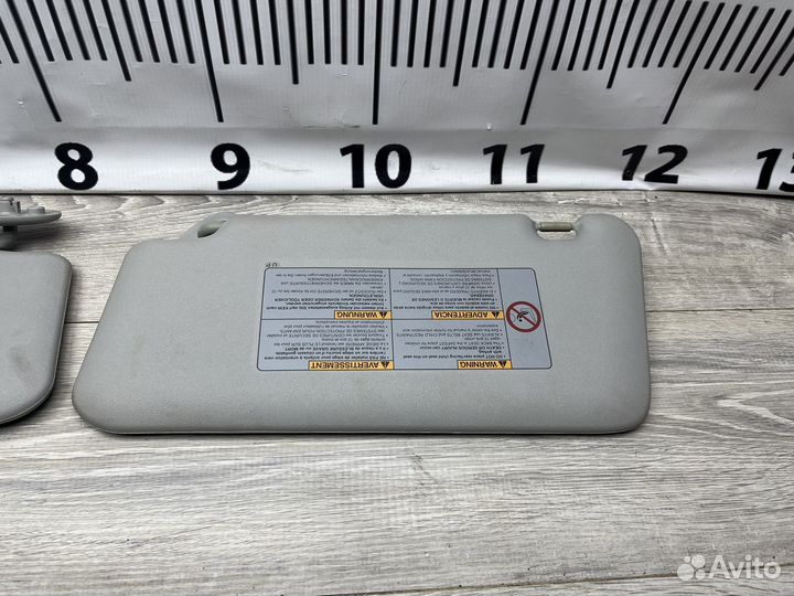 Солнцезащитные козырьки Suzuki grand vitara 2