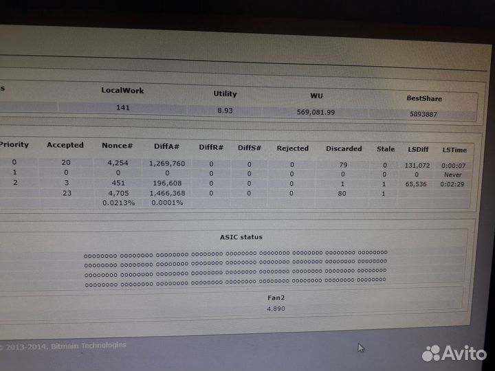 Продам L3+ 504 Mh/s ref с нбп
