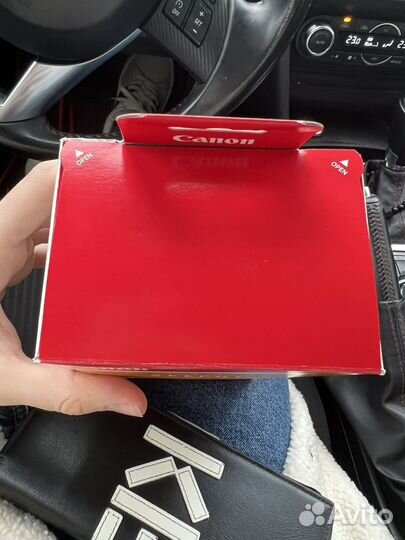 Бумага и картридж для selphy Compact photo Printer