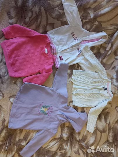 Детские вещи пакетом бесплатно на девочку 2-3года