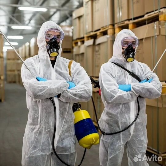 Дезинфекция,дезинсекция,дератизация и дезодорация