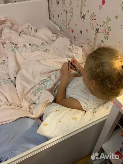 Детская кровать IKEA раздвижная