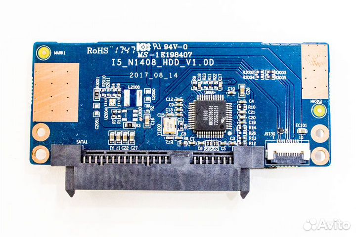 Плата-переходник SATA HDD I5 N1408 HDD V1.0D для D