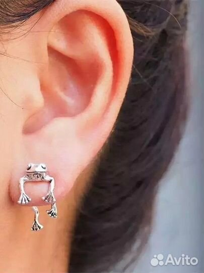 Серьги в стиле Grang, Goblincore, бижутерия