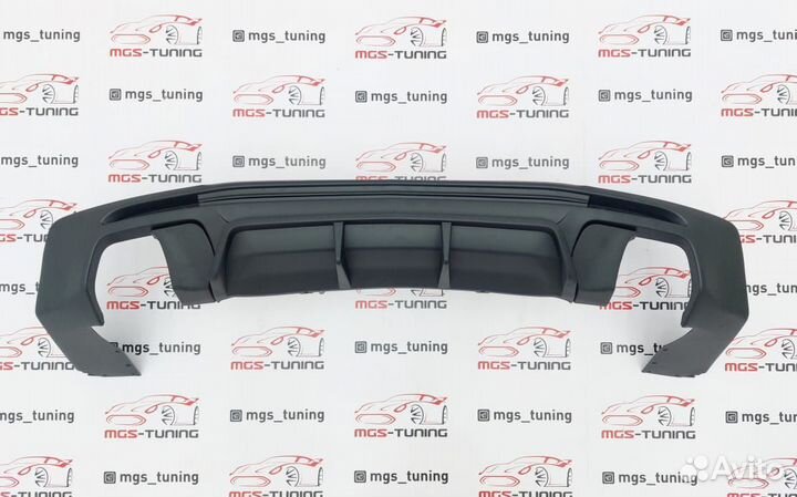 Диффузор 1х1 стиль ZL1 на Chevrolet Camaro 16-18г