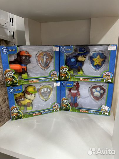 Щенячий патруль фигурки
