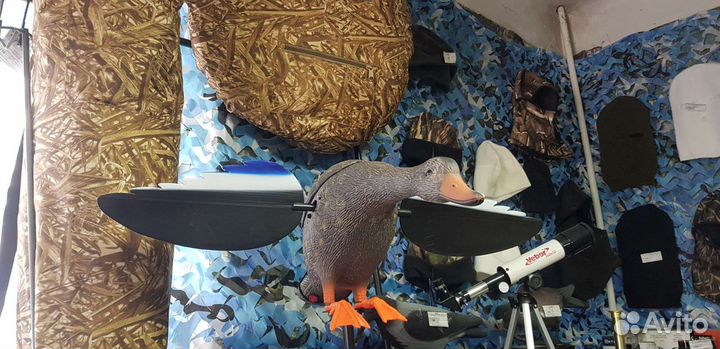 Чучела(муляжи) уток, гусей, голубей. леший, кикимо