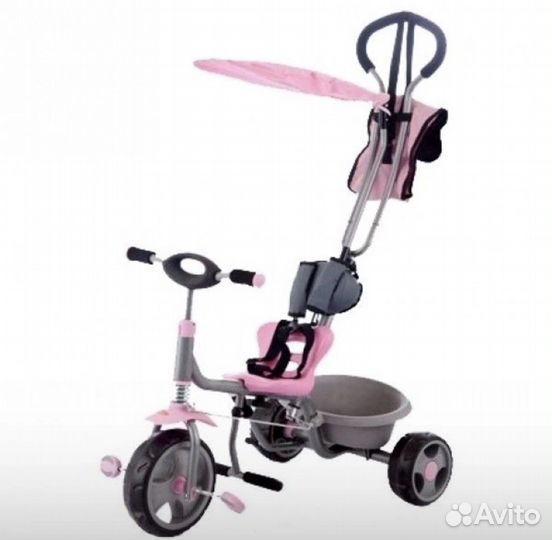 Велосипед с родительской ручкой