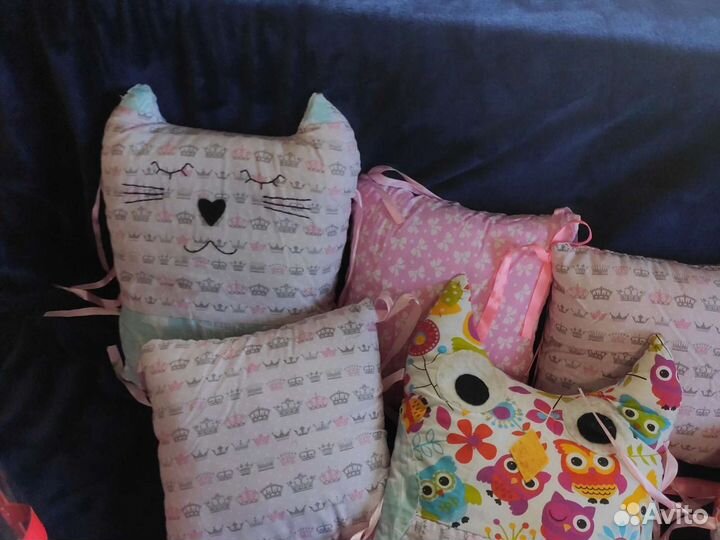 Бортики в детскую кроватку