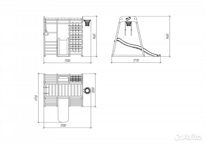 Игровой комплекс для детей
