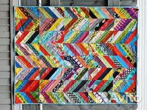 Лоскут весовой полосками бронь