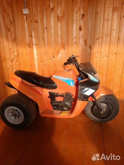 Детский трехколесный элетромотоцикл