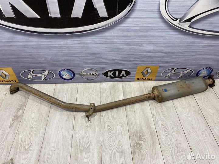 Резонатор выхлопной трубы глушителя Kia RIO 2