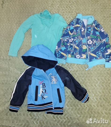Вещи на мальчика 2-4 года. Пакетом