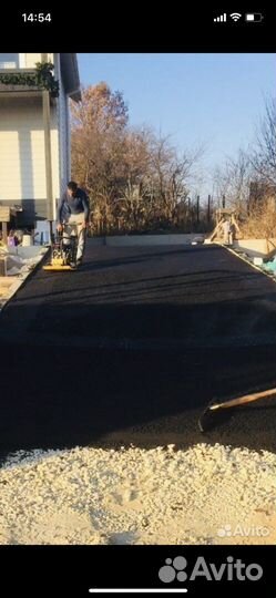 Укладка асфальта