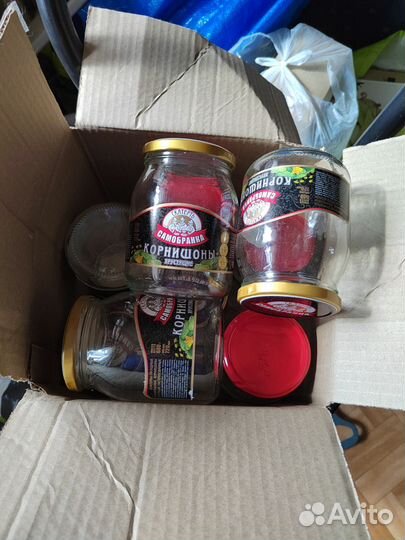 Банки стеклянные