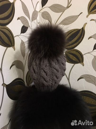 Шапка вязаная