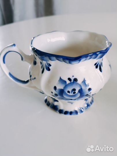 Чашки кружки чайные фарфор гжель