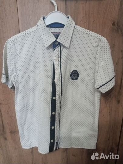 Рубашка на мальчика 134р