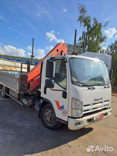 Isuzu NPR с КМУ, 2014