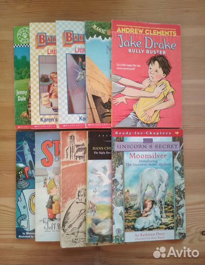 Детские книги на английском языке 10шт