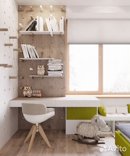 Рабочая зона в детскую