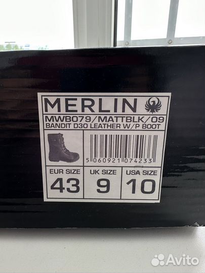 Merlin bandit D3O мотоботы