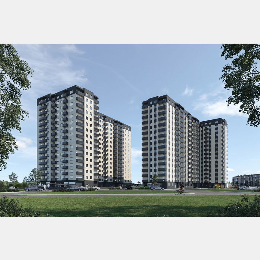 2-к. квартира, 43 м², 7/16 эт.