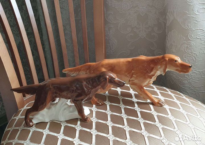 Статуэтка лфз ирландский сеттер