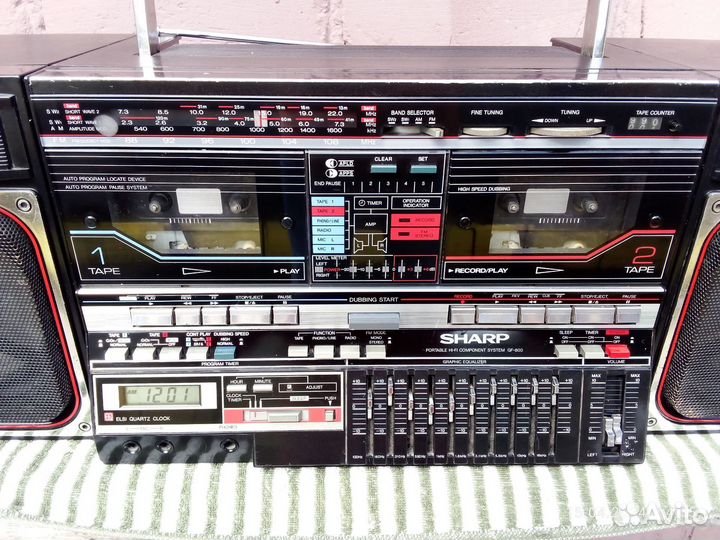 Магнитофон Sharp GF-800Z(BK)