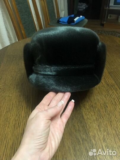 Меховая мужская кепка