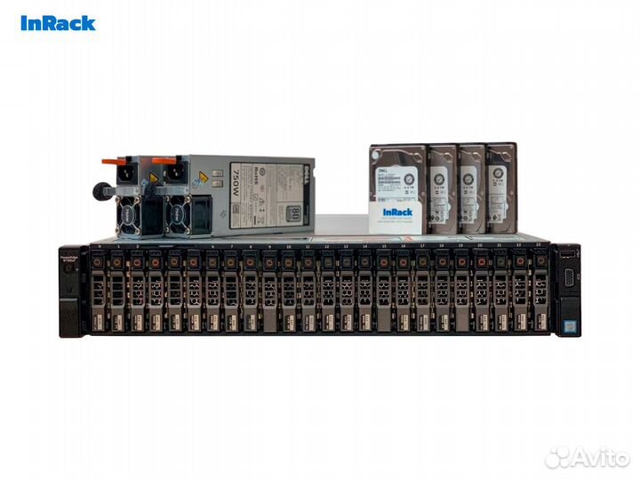 Сервер Dell R730xd 24SFF 2x E5-2630v3 32GB