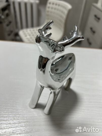 Статуэтка олень метал