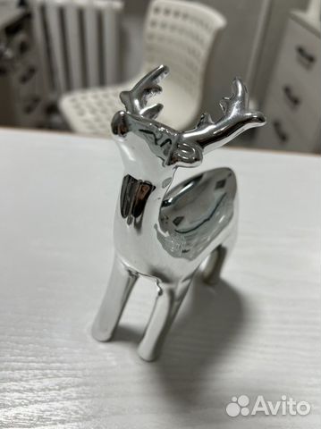 Статуэтка олень метал