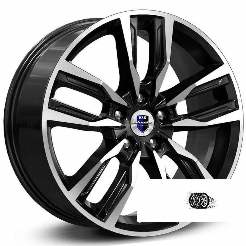 Литые диски K&K 8×R18 5×114.3